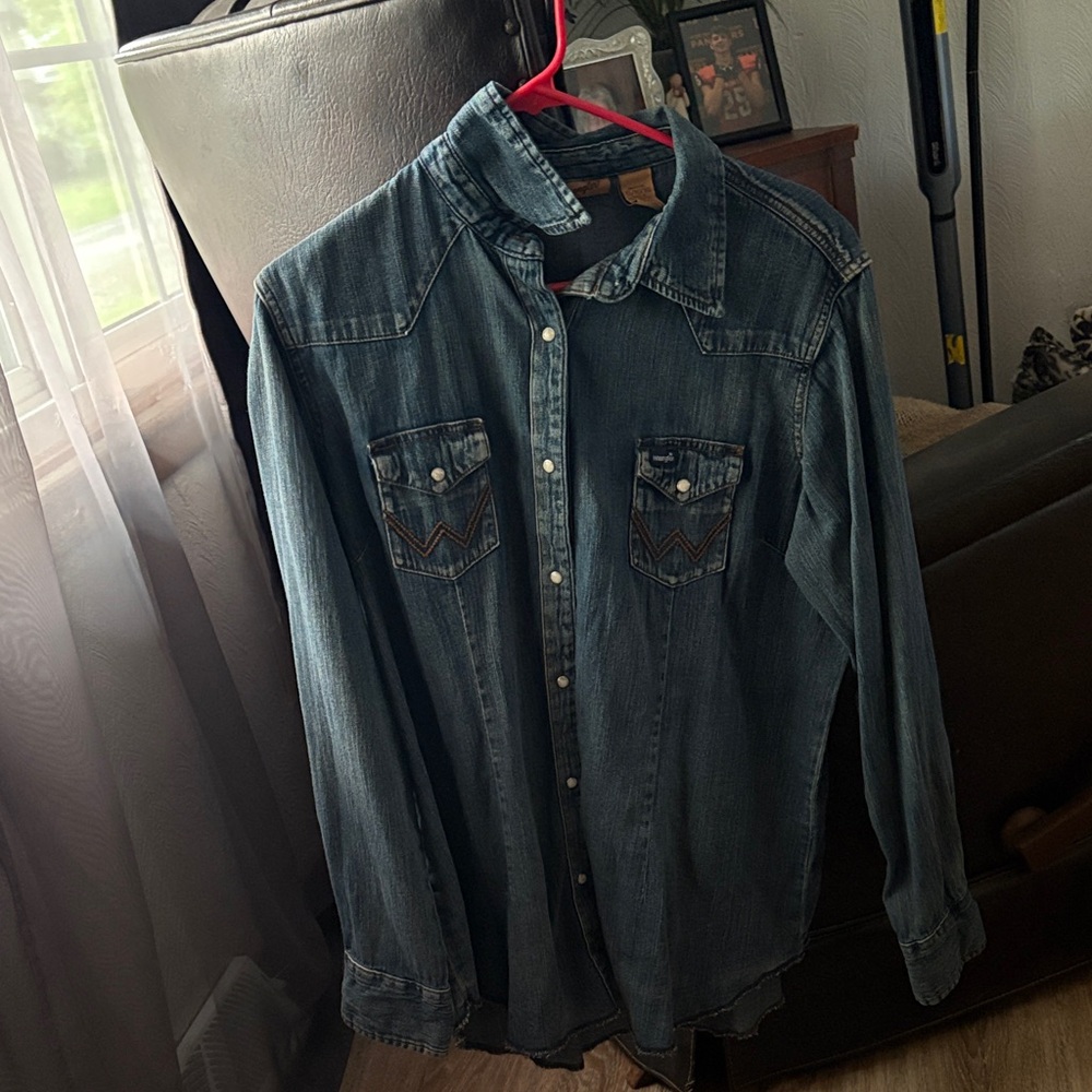 Wrangler Blue Denim Jean Jacket